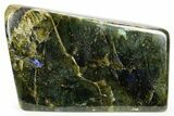 Flashy Free-Standing Polished Labradorite - Madagascar #364186-1